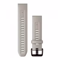 Garmin Bracelet QuickFit® en silicone  - Connexion Garmin 20 mm - Sand