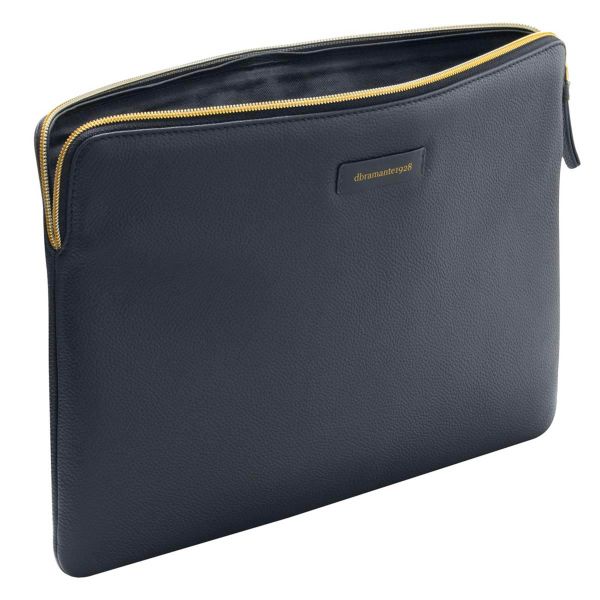 dbramante1928 ﻿Paris Sleeve - Pochette ordinateur 13 pouces - Cuir véritable - MacBook Pro 13 pouces / Air 13 pouces - Pacific Blue