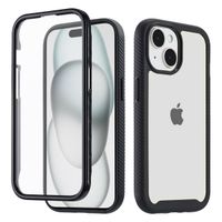 imoshion Coque 360° Full Protective Apple iPhone 15 - Noir