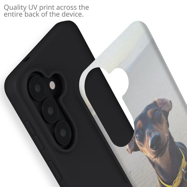 Concevez votre propre coque en gel Samsung Galaxy S26 - Noir