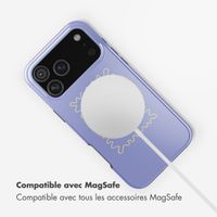 Selencia Coque arrière Vivid avec MagSafe Apple iPhone 17 Pro Max - More Amor