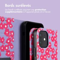 imoshion Étui de télephone portefeuille Design Apple iPhone 11 - Dusty Rose Blossoms
