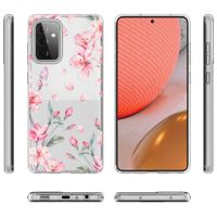 imoshion Coque Design Samsung Galaxy A72 - Fleur - Rose