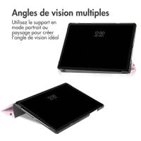 imoshion Coque tablette Design Trifold Samsung Galaxy Tab A11 Plus / A9 Plus - Happy Dots