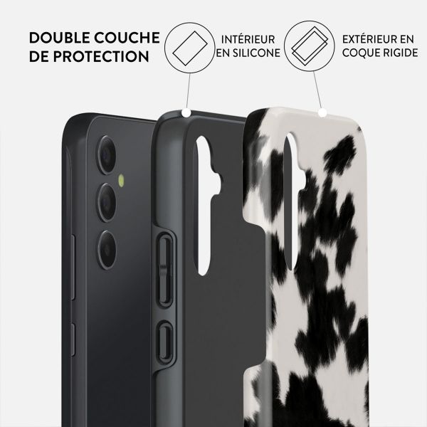 Burga Coque arrière Tough Samsung Galaxy A34 (5G) - Achromatic