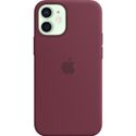 Apple Coque en silicone MagSafe iPhone 12 Mini - Plum