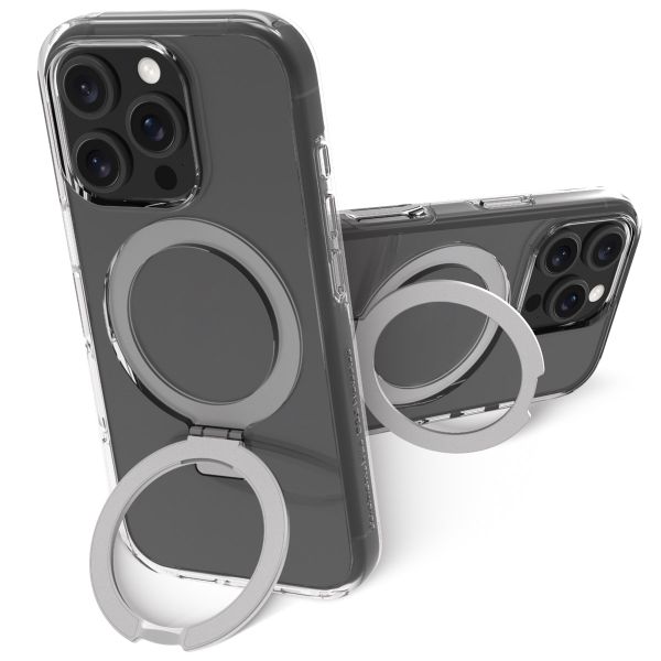 dbramante1928 Coque Iceland Ultra D3O avec MagSafe Stand Apple iPhone 16 Pro - Clear