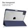 imoshion Coque tablette rigide Trifold iPad Pro 12.9 (2018/2020/2021/2022) - Bleu foncé