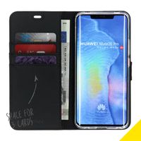 Accezz Étui de téléphone Wallet Huawei Mate 20 Pro - Noir