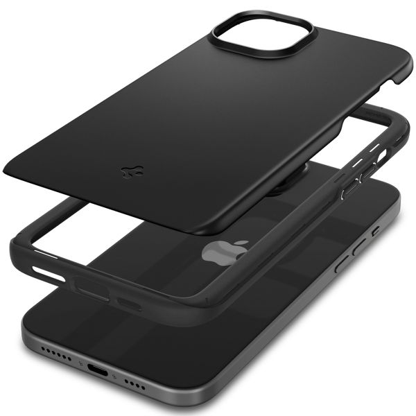 Spigen Coque Thin Fit iPhone 15 - Noir