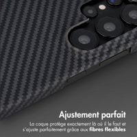 Accezz Coque Kevlar® MagSafe Samsung Galaxy S26 Ultra - Noir