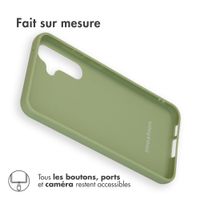 imoshion Coque Couleur Samsung Galaxy S23 FE - Olive Green