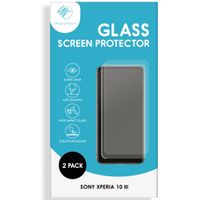 imoshion Protection d'écran en verre trempé 2 pack Sony Xperia 10 III