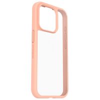 OtterBox Coque arrière React iPhone 15 Pro - Transparent / Peach