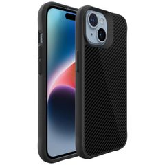 imoshion Rugged Hybrid Carbon Case iPhone 15 Plus - Noir