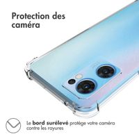 imoshion Shockproof Case Oppo Find X5 Lite 5G - Transparent