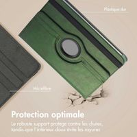 imoshion Coque tablette rotatif à 360° Samsung Galaxy Tab S10 Plus / Tab S9 Plus / Tab S9 FE Plus - Vert