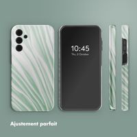 Selencia Coque arrière Vivid Samsung Galaxy A15 (5G) - Nature Grayed Jade