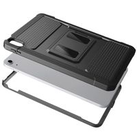 Accezz Coque Rugged Back Apple iPad 11 (2025) 11 pouces A16 / iPad 10 (2022) 10.9 pouces - Noir