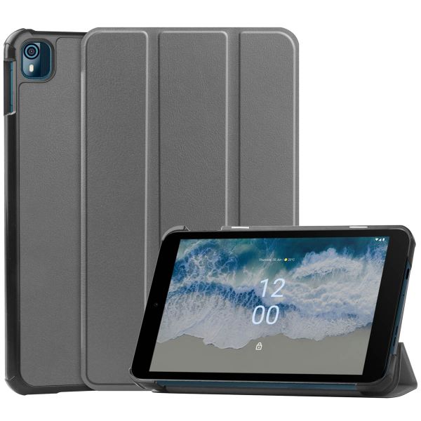 imoshion Coque tablette Trifold Nokia T10 - Gris