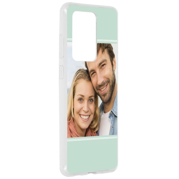 Concevez votre propre coque en gel Samsung Galaxy S20 Ultra - Transparent