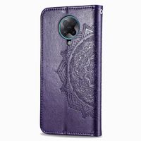 Etui de téléphone portefeuille Mandala Xiaomi Poco F2 Pro