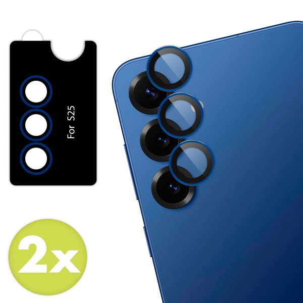 imoshion Lot de 2 protections d'objectif de caméra Samsung Galaxy S25 - Navy