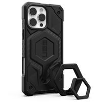 UAG Coque Monarch Pro + Magnetic Ring Stand iPhone 16 Pro Max - Carbon Fiber