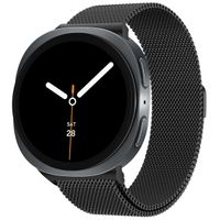 imoshion Bracelet magnétique milanais Samsung Galaxy Watch 8 (40/44mm) / Classic (46mm) - Noir