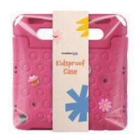 imoshion Coque kidsproof avec poupées amovibles Samsung Galaxy Tab A11 Plus / A9 Plus - Rose