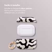 Selencia Coque Vivid Apple AirPods Pro 2 - Art Wave Black
