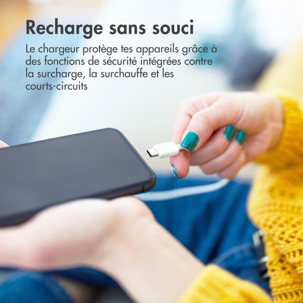 imoshion Adaptateur secteur 20 watts | USB-C - Blanc