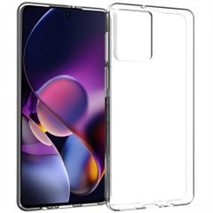 Accezz Coque Clear Motorola Moto G54 - Transparent