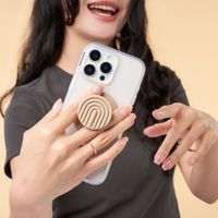 PopSockets PopGrip MagSafe Round - Curves Latte