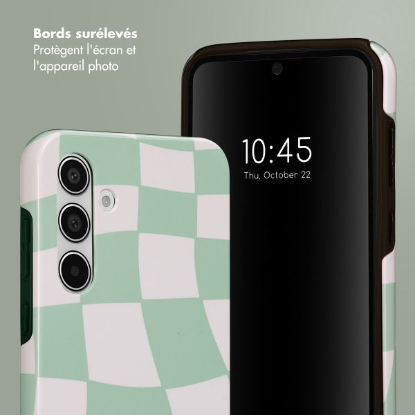 Selencia Coque arrière Vivid Samsung Galaxy A55 - Groovy Sage Green