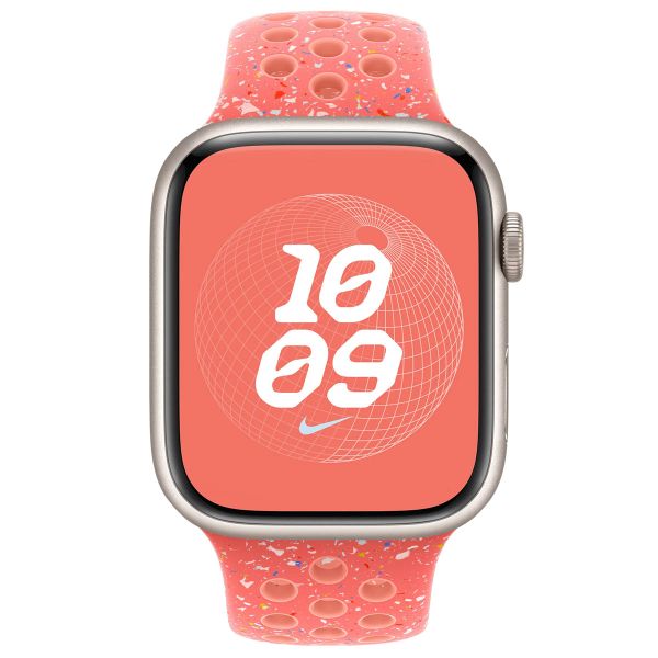 Apple Bracelet Nike Sport Apple Watch Series 1 t/m 11 / SE / Ultra (44/45/46/49 mm) - Taille S/M - Magic Ember