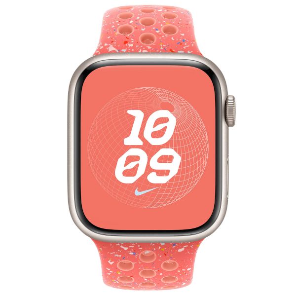 Apple Nike Sport Band Apple Watch Series 1 á 10 / SE / Ultra (2) (44/45/46/49 mm) - Taille S/M - Magic Ember