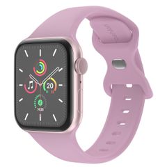 imoshion Bracelet en silicone⁺ Apple Watch Series 1 á 9 / SE (38/40/41 mm) | Series 10 (42 mm) - Mauve - Taille S/M