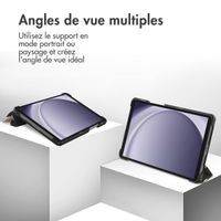 imoshion Coque tablette Design Trifold Samsung Galaxy Tab A11 / A9 8.7 pouces - Leopard
