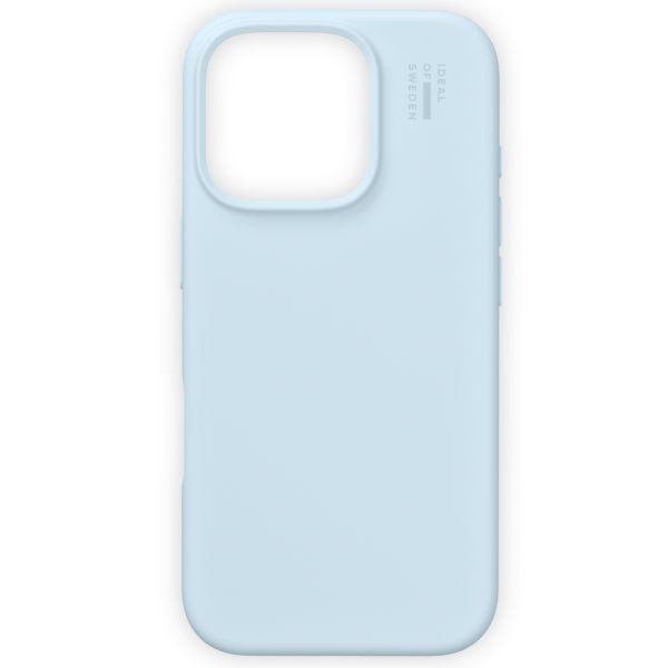 iDeal of Sweden Coque Silicone iPhone 16 Pro - Light Blue