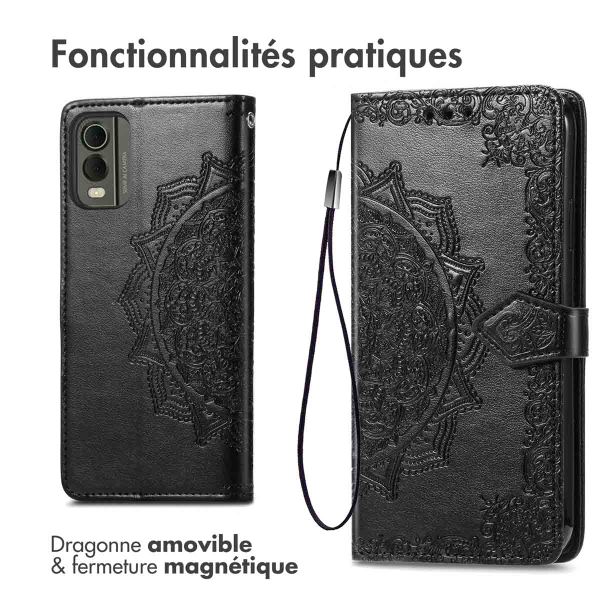 imoshion Etui de télephone Mandala Nokia C32 - Noir