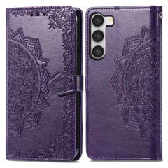 imoshion Etui de téléphone portefeuille Mandala Samsung Galaxy S23 Plus - Violet