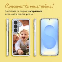 Concevez votre propre coque transparente Samsung Galaxy S26 Plus - Transparent
