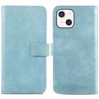 imoshion Étui de téléphone portefeuille Luxe iPhone 13 - Bleu clair