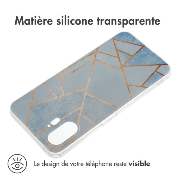 imoshion Coque Design Nothing Phone (2) - Blue Graphic