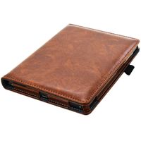 imoshion Etui portefeuille Luxe unie Kobo Aura H2O Edition 2 - Marron