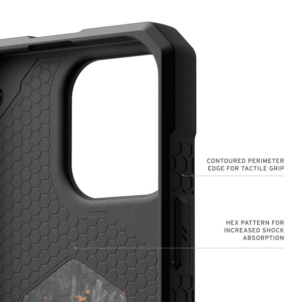 UAG Coque arrière Monarch Pro Apple iPhone 16 Pro Max - Forged Carbon