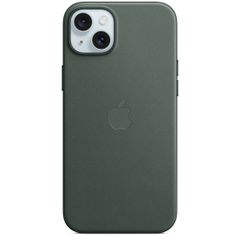 Apple ﻿Coque FineWoven MagSafe Apple iPhone 15 Plus - Evergreen