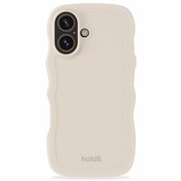 Holdit Coque Wavy Apple iPhone 16 Plus - Light Beige