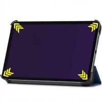 imoshion Coque tablette Trifold Apple iPad Mini 7 (2024) / iPad Mini 6 (2021) - Bleu foncé